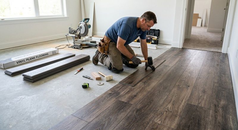 Linoleum Floor Installation in Crofton, MD