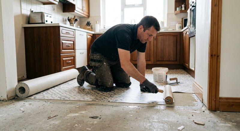 Linoleum Floor Installation in Dunkirk, MD