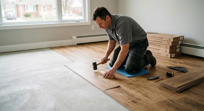 Linoleum Flooring Replacement in Fort Washington, MD