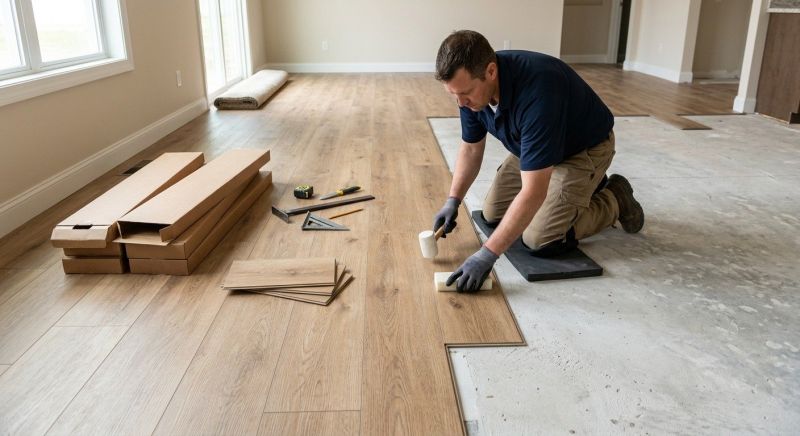 Luxury Vinyl Tile Installation in Mc Lean, VA