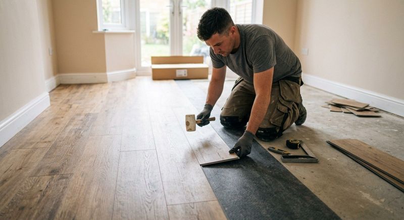Lvt Flooring Installation in Crofton, MD