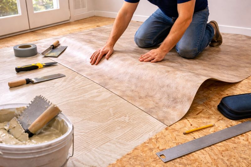 Sheet Vinyl Installation in Bryans Road, MD
