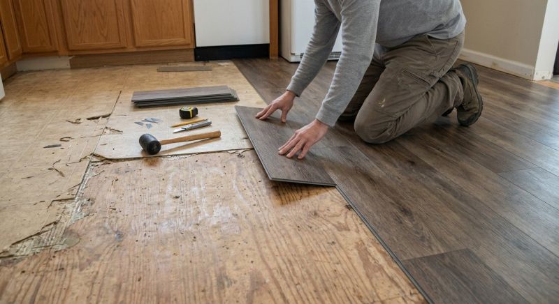 Vinyl Flooring Installation in Chevy Chase, MD