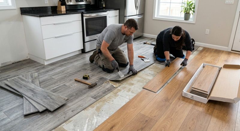 Vinyl Tile Replacement in Fort Washington, MD