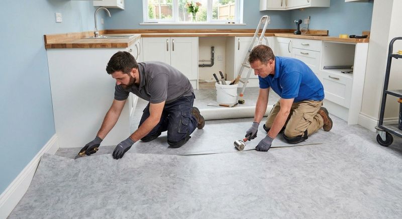 Sheet Linoleum Installation in Crofton, MD